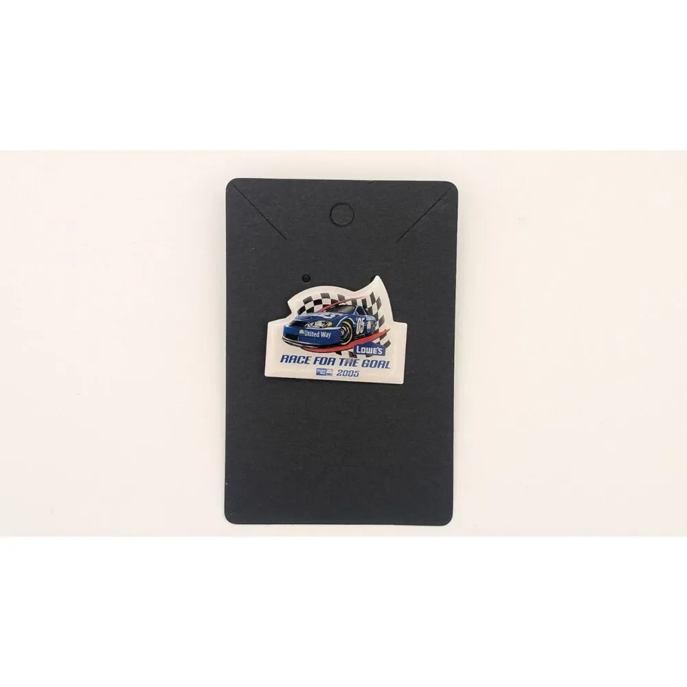 2005 Lowe’s Race for the Goal United Way NASCAR Collectible Lapel Pin